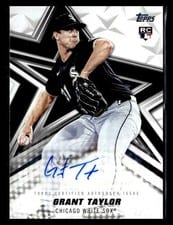 2026 Topps Baseball Stars Autographs Grant Taylor #BSA-GT card