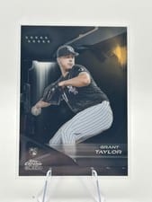 2026 Topps Chrome Black Base Set Grant Taylor #190 card