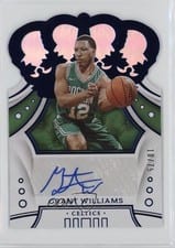 2019 Panini Crown Royale Rookie Autographs Grant Williams #CR-GWL card