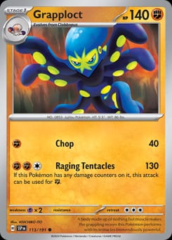 Surging Sparks Grapploct #113 card