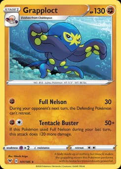 Vivid Voltage Grapploct #101 card