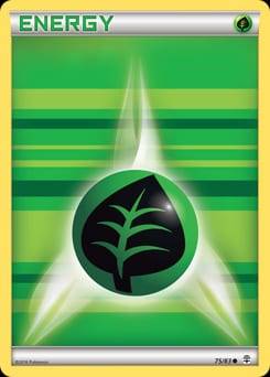 2016 Generations Grass Energy #75 card