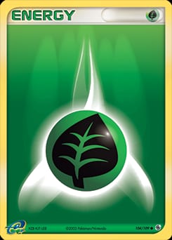 2003 Ruby & Sapphire Grass Energy #104 card