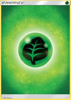 2017 Sun & Moon Grass Energy #164 card