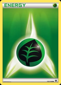 2014 XY Grass Energy #132 card