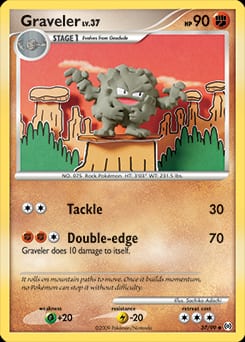 2009 Arceus Graveler #37 card