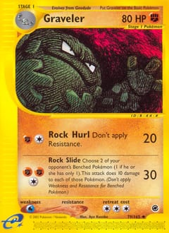 Expedition Base Set Graveler #79 card