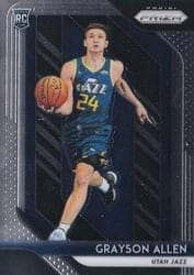 2018-19 Panini Prizm Base Set Grayson Allen #123 card