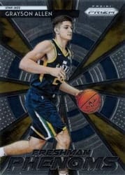 2018-19 Panini Prizm Freshman Phenoms Grayson Allen #5 card