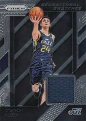 2018-19 Panini Prizm Sensational Swatches Grayson Allen #73 card