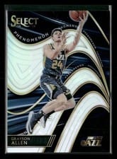 2018 Panini Select Phenomenon Grayson Allen #5 card