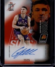 2025-26 Topps Signature Class Veteran Class Chrome Autographs Grayson Allen #VCC-GRA card