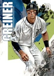 2019 Topps Fire Base Set Grayson Greiner #109 card