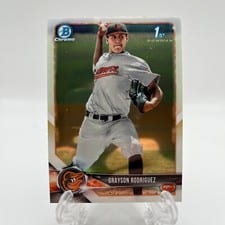 2018 Bowman Draft Grayson Rodriguez #BDC-73 card