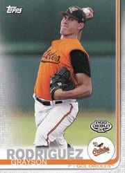 2019 Topps Pro Debut Base Set Grayson Rodriguez #13 card