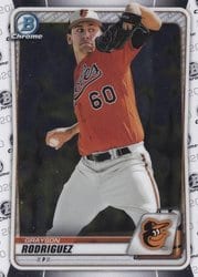 2020 Bowman Chrome Prospects Grayson Rodriguez #BCP-22 card