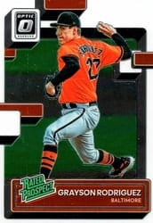 2022 Donruss Optic Rated Prospects Grayson Rodriguez #RP-15 card