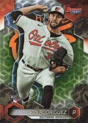 2023 Bowman's Best Base Set Grayson Rodriguez #25 card