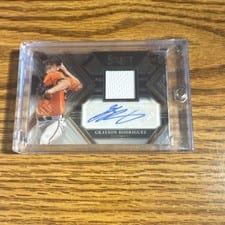 2023 Panini Select Rookie Jersey Autographs Grayson Rodriguez #PJA-GR card