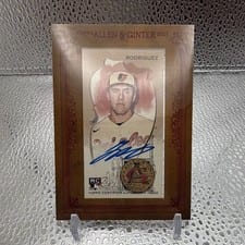 2023 Topps Allen & Ginter Framed Mini Autographs Grayson Rodriguez #MA-GR card