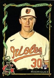 2023 Topps Allen & Ginter X Base Set Grayson Rodriguez #275 card