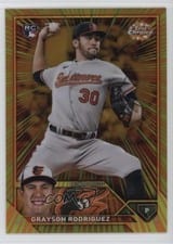 2023 Topps Chrome Radiating Rookies Grayson Rodriguez #RR-17 card