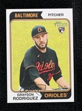 2023 Topps Heritage Mini Grayson Rodriguez #541 card