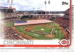 2019 Topps Base Set Great American Ball Park #691 card