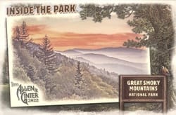 2022 Topps Allen & Ginter Inside the Park Boxloaders Great Smoky Mountains National Park #ITPB-8 card
