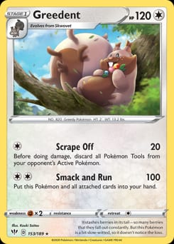 Darkness Ablaze Greedent #153 card