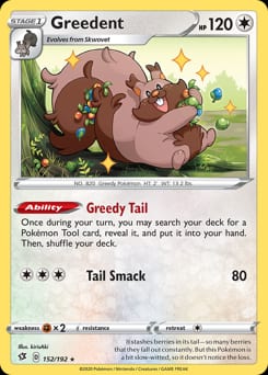 Rebel Clash Greedent #152 card