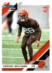 2019 Donruss Base Set Greedy Williams #272 card