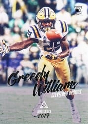 2019 Panini Luminance Base Set Greedy Williams #101 card