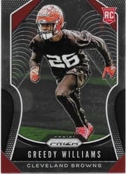 2019 Panini Prizm Base Set Greedy Williams #315 card