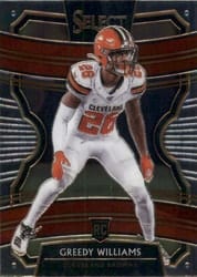 2019 Panini Select Base Set Greedy Williams #24 card