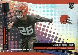2019 Panini Unparalleled Base Set Greedy Williams #241 card