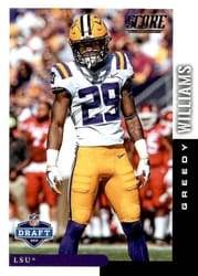 2019 Score NFL Draft 2019 Greedy Williams #DFT-1 card