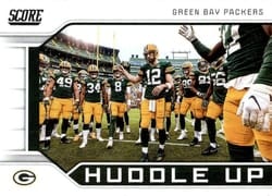 2019 Score Huddle Up Green Bay Packers #HU-4 card