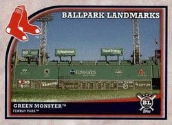 2018 Topps Big League Base Set Green Monster #358 card