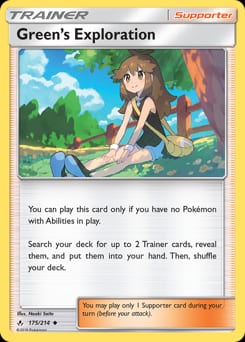 Unbroken Bonds Green's Exploration #175 card