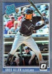 2018 Donruss Optic Base Set Greg Allen #60 card