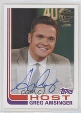 2021 Topps Archives Fan Favorite Autographs Greg Amsinger #FFA-GA card