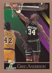 1990-91 SkyBox Base Set Greg Anderson #155 card