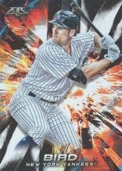 2018 Topps Fire Base Set Greg Bird #30 card