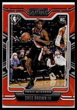 2021-22 Panini Chronicles Base Set Greg Brown III #271 card