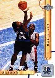 2001-02 Upper Deck Base Set Greg Buckner #260 card