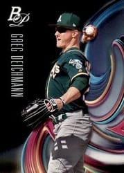 2018 Bowman Platinum Top Prospects Greg Deichmann #TOP-72 card