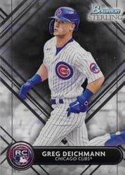2022 Bowman Sterling Base Set Greg Deichmann #BSR-45 card