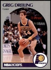 1990-91 Hoops Base Set Greg Dreiling #132 card