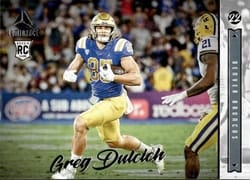 2022 Panini Luminance Base Set Greg Dulcich #200 card